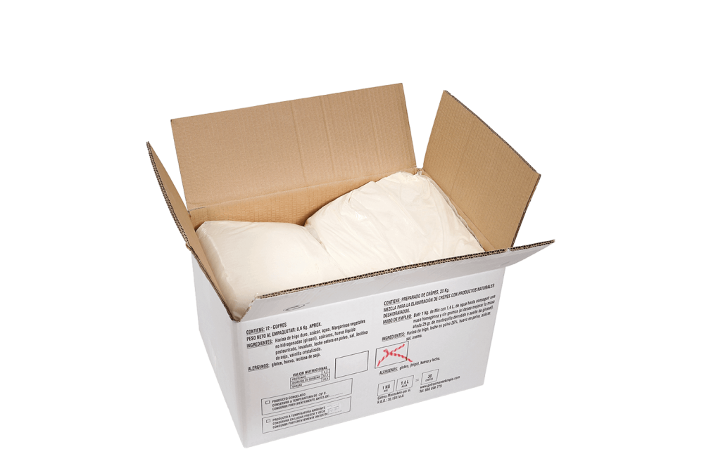 Mix de crepes e panquecas - 20 kg