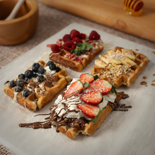 Caixa com 24 Gofres Manneken-pis