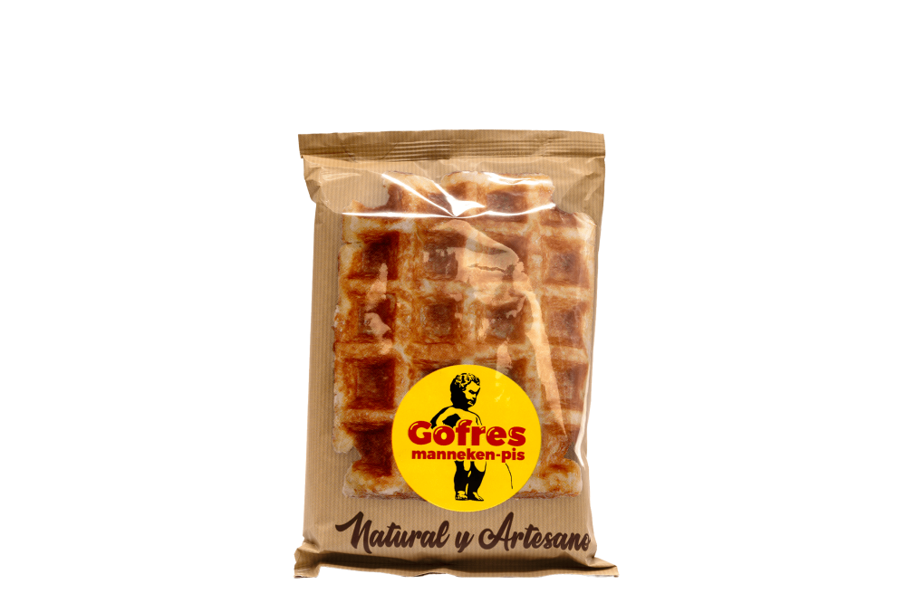 Caixa 12 Gofres + Frasco Chocolate