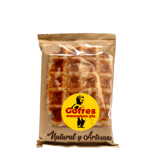 Caixa 12 Gofres + Frasco Chocolate